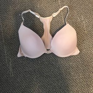 Racerback cupped bra